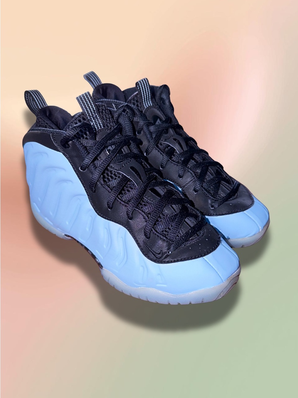 Nike Little Posite One Cobalt Bliss Black 2Y Foamposite HJ7655-400